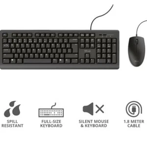 Kit Tastiera e mouse Wireless TRUST TKM-250 versione ITA - Picture 1 of 2