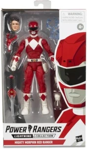 Power Rangers E7755 Lightning Collection 6" Mighty Morphin Red Ranger - Picture 1 of 5