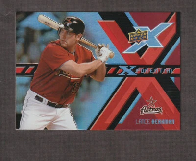 2008 Upper Deck X Xponential Lance Berkman #X-LB Houston Astros - Image 1 of 2