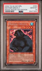 2002 YuGiOh! Mother Grizzly MRL-090 1st Edition Rare - Magic Ruler - PSA 10 💎 - Bild 1 von 2