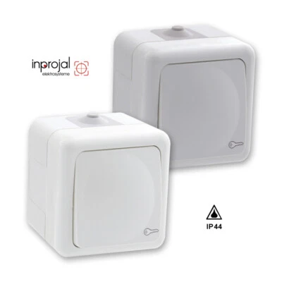 AP Aufputz Taster Impuls für Garagentor Antrieb Motor Tor Antrieb Steuerung Funk - Bild 1 von 4