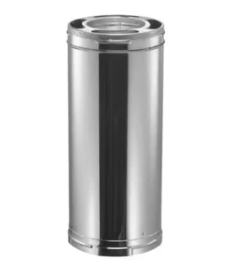 DuraVent Tubo Stufa 12” x 6” DuraPlus Acciaio Inox Tripla Parete 6DP-12SS - Foto 1 di 3