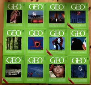 GEO Magazin Zeitschrift - Jahrgang 1984 komplett - 12 Hefte Sammlung Jan-Dez - Bild 1 von 1