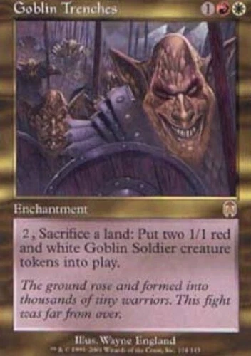 Goblin Trenches ~ Near Mint Apocalypse MTG Magic UltimateMTG Multi-Color Card - Image 1 of 1
