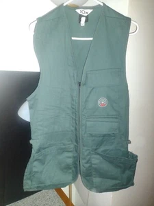 10X Shooting Vest. Small Regular Men's 34-36" Chest. Made In the U.S.A. - Picture 1 of 6