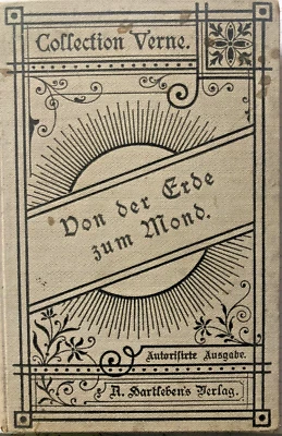 Jules Verne Collektion "Von der Erde zum Mond"  (Hartleben Vlg.  1920) - Bild 1 von 4