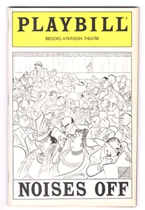 "Noises Off", Playbill, Brooks Atkinson Theatre, December 1983 - Picture 1 of 4