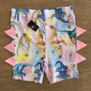 ROCK YOUR KID Girls Dinosaur crop leggings, Size AU KIDS 8, US KIDS 9-NWT - Picture 1 of 11