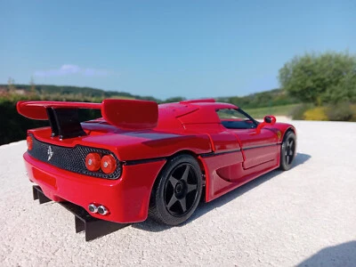 Rare Ferrari F50 GT de la MiniMiniera au 18ème avec boîte d'origine - Photo 1/4