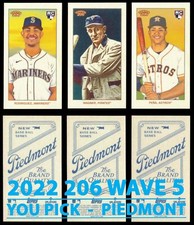 2022 TOPPS 206 WAVE 5 Complete Your Set ALL PIEDMONT Buy More & Save YOU PICK!