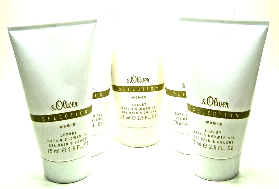 s.Oliver Selection Women Luxury Bath & Shower Gel 5 x 75 ml - Bild 1 von 3