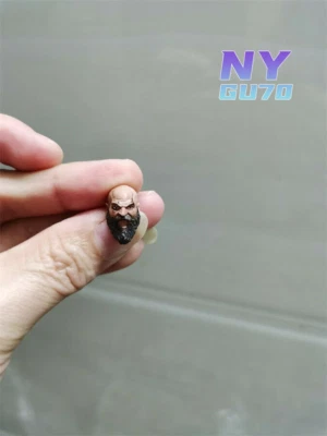1:18 Kratos Ghost of Sparta Head Sculpt Male Carved For 3.75" Action Figure — 第 1/4 张图片