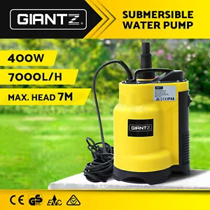 Giantz Garden Water Submersible Pump 400W Dirty Bore Sewerage Tank Well Steel - Picture 1 of 9