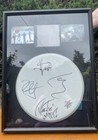 METALLICA Band Framed Autographed Drumhead- By All Four Band Members ‘05