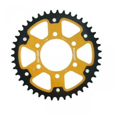 Superprox Stealth Gold 520 43 dientes Kawasaki ZX6R Ninja ABS FDF 636 2019 Foto 1 de 4