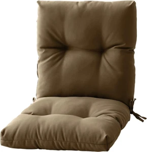 Chair Pads, Seat/Back Patio Cushions - Waterproof Solid, Indoor/Outdoor Pads ... - Picture 1 of 1