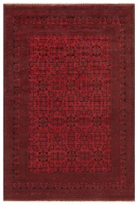 Afghan Handgeknüpfter Orientteppich 297x196 cm-Top Zustand,Orient,Carpet,Rug,Rot - Bild 1 von 10