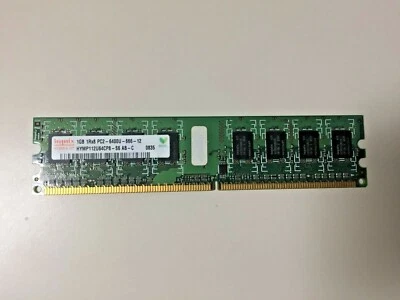 Dell Optiplex 745 Hynix HYMP112U64CP8-S6 1GB PC2-6400 DDR2-800MHz non-ECC - Image 1 of 2