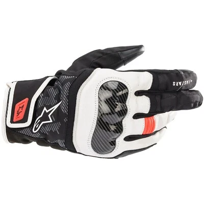Alpinestars Smx Z Drystar Talla 3XL Guantes Pantalla Táctil Blanco-Rojo - Imagen 1 de 3