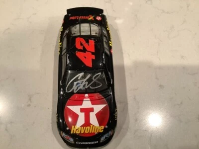 Tarjeta diecast y autografiada por Casey Mears 2006 Dodge Charger Havoline Foto 1 de 4
