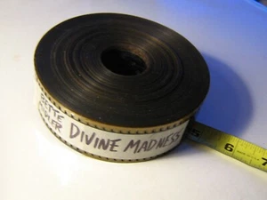 Like New 35mm Trailer- BETTE MIDLER DIVINE MADNESS - Picture 1 of 2