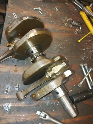 1977 Yamaha XS360 2D  crankshaft - Image 1 of 4