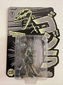 Godzilla Skeleton Glow ReAction Figure Super 7 NIB UNPUNCHED - Picture 1 of 3