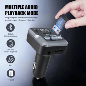 Wireless Bluetooth-Sender Mp3 Radio Radio Radio Usb-C Ladegerät An -? - Picture 1 of 13