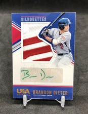 2018 USA Baseball Stars & Stripes Brandon Dieter /25 RPA AUTO SSP RC #29 📈