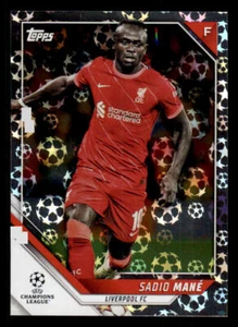 2021-22 Topps UEFA Champions League Starball Foil #90 Sadio Mane - Imagen 1 de 2