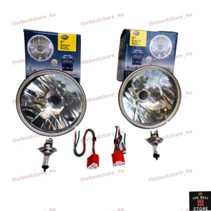 7" inch Crystal Clear Universal Hella Halogen Headlight lamp for Jeep (set of 2) - Picture 1 of 4