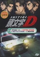 DVD Initial D Complete TV Series Season 1-6 +3 Extra Stage+3 Battle Stage+OST