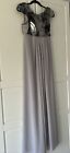 Ted baker maxi dress size 10 Grey