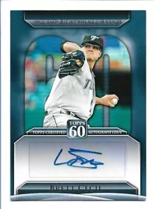 Brett Cecil 2011 Topps 60 AUTO #T60A-BC Toronto Blue Jays Autogramm - Bild 1 von 2