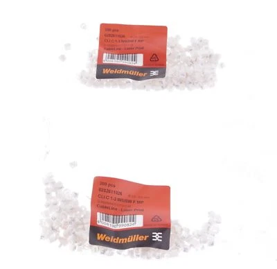 WEIDMULLER CLI C 1-3 WS/SW F MP CLIC13WSSWFMP 0252611026 CABLE !  2PCS ! NEW - Image 1 of 4