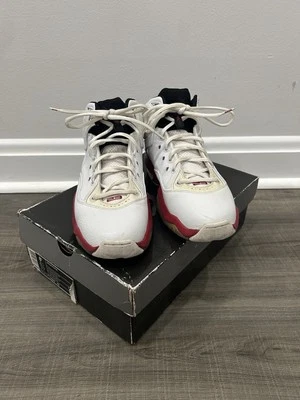 Men's 2007 Nike Air Jordan B'Loyal White Red Black Shoe Size 8.5 315317-103 - Image 1 of 4