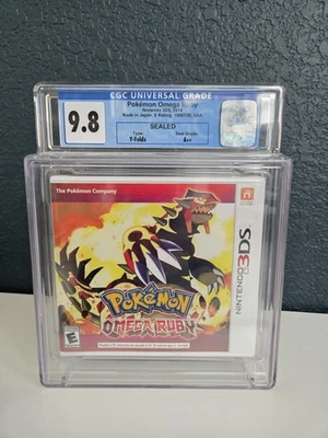 Pokemon Omega Ruby Nintendo 3DS 2DS Sealed New CGC 9.8 A++ Graded - Image 1 of 2