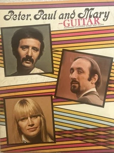 Peter, Paul and Mary - Gitarre: Authentische aufgenommene Songs & Stile 1968 Songbook - Bild 1 von 6