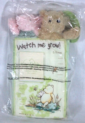 2003 DE COLECCIÓN CLÁSICO POOH "WATCH ME GROW" CON PORTAFOTOS 36" TABLA LARGA NUEVO EN BOLSA Foto 1 de 4