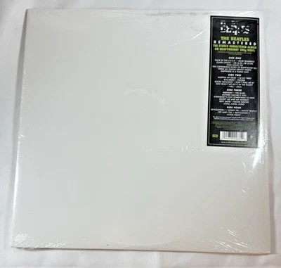 The Beatles - White Album (2012 EMI Release, 180g 2LP Vinyl) MINT FACTORY SEALED - Image 1 of 3