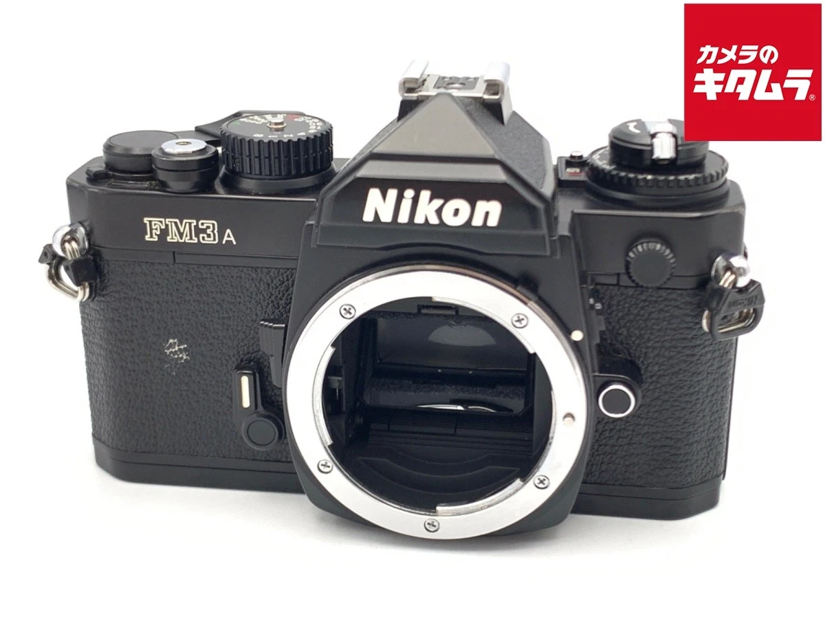 ジャンク　Nikon FM3A フィルム一眼レフカメラ BLACK　08c01 ジャンク Nikon FM3A フィルム一眼レフカメラ BLACK 08c01 ジャンク