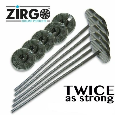 Kit de amarre de ventilador de refrigeración eléctrico radiador ZIRZFCT streetrod personalizado para Ford GM Foto 1 de 4