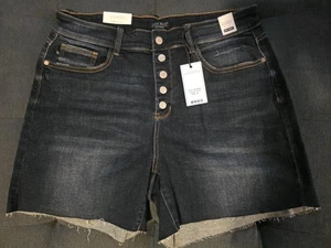 Judy Blue JB15269DK High Waist Shorts 2XL Color Dark Stone - Picture 1 of 7
