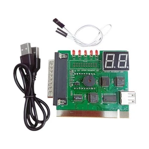 2 Digit Bit PC Computer Motherboard Diagnostic Card Analyzer Post Card PCB V1G9 - Afbeelding 1 van 6