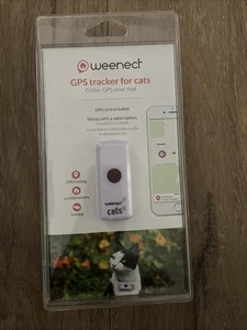 Weenect GPS-Tracker für Katzen, SIM-Karte enthalten, brandneu & versiegelt kostenloser Versand. - Bild 1 von 2