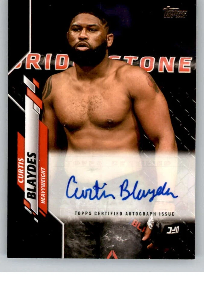 2020 Topps UFC MMA Black Autographs or Gold Insert Cards Pick From List - Image 1 of 1