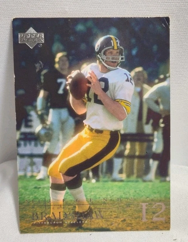  2001 Upper Deck NFL Legends - Terry Bradshaw #69 - Free Shipping  - Image 1 of 4
