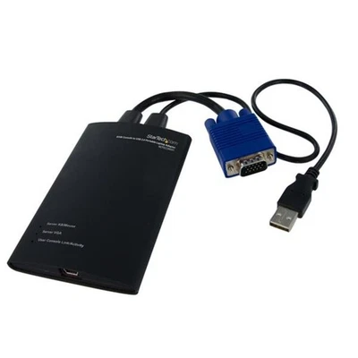 Startech Notecons01 Crash Cart Adapter Kvm Console Laptop Usb Vga Portable - Image 1 of 4