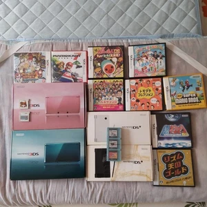 Juego Nintendo 3DS x2, DSi x2, 3DS Games x4, DS Games x10 - Imagen 1 de 9