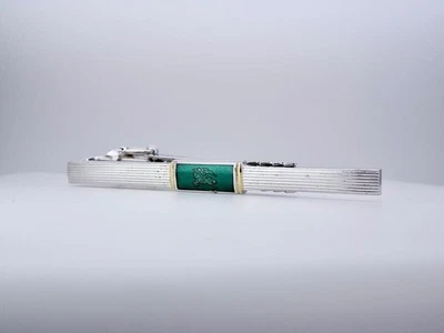 BURBERRY Green Tie Pin Tie Bar 7 2 93 - Image 1 of 4